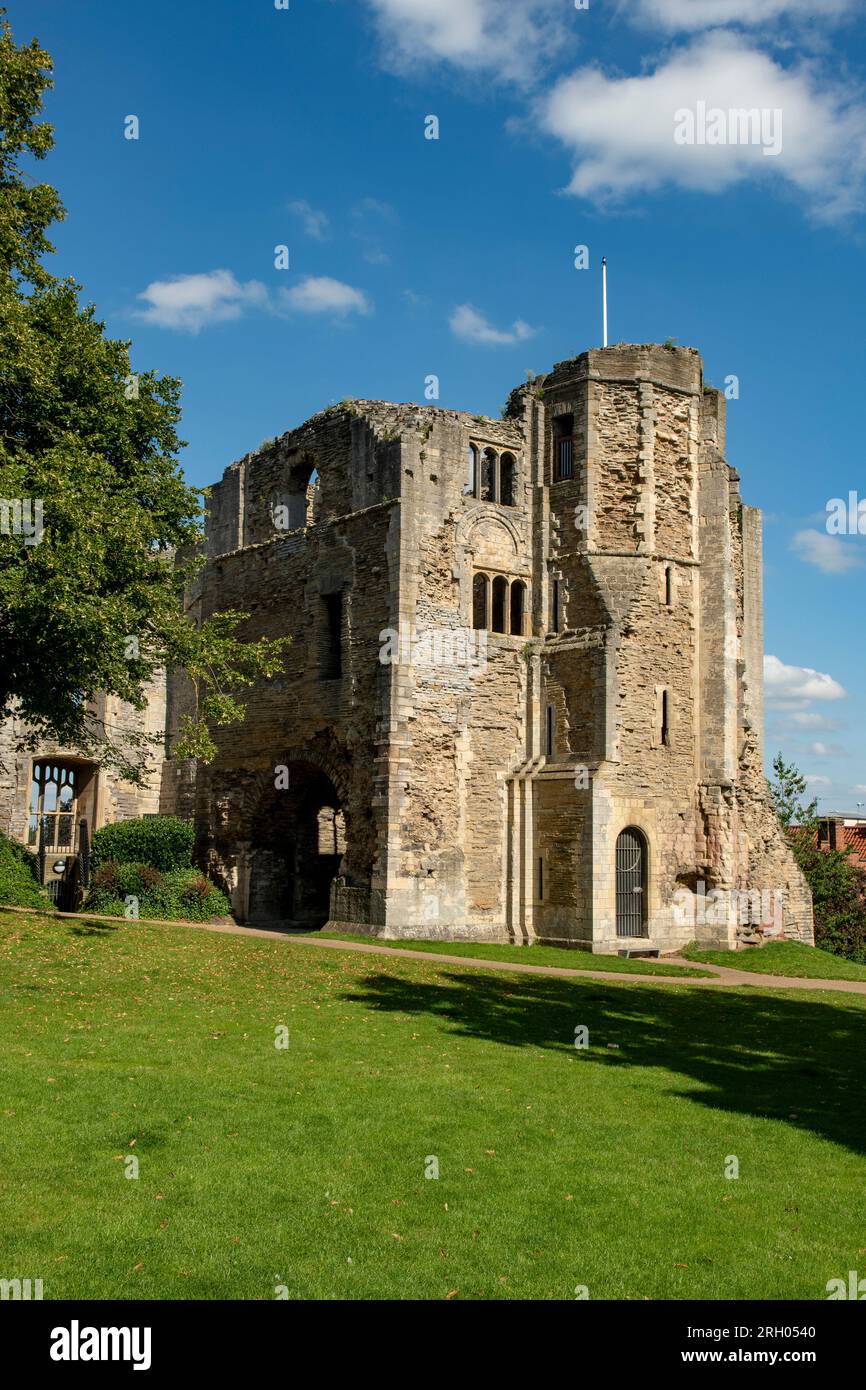 Château de Newark, Newark, Nottinghamshire, Angleterre Banque D'Images