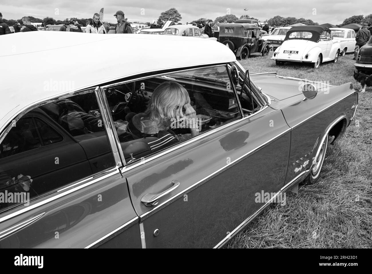 Carnhell Green Vintage Rally 12 août 2023 Banque D'Images