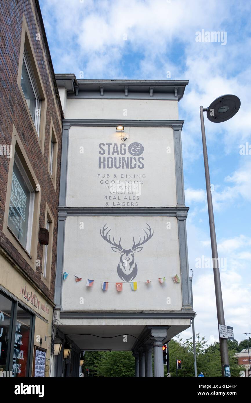 Stag and Hounds public House, Bristol, UL Banque D'Images