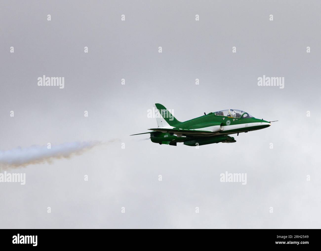 Équipe de voltige de formation de la Royal Saudi Air Force au Royal International Air Tattoo de 2023 Banque D'Images