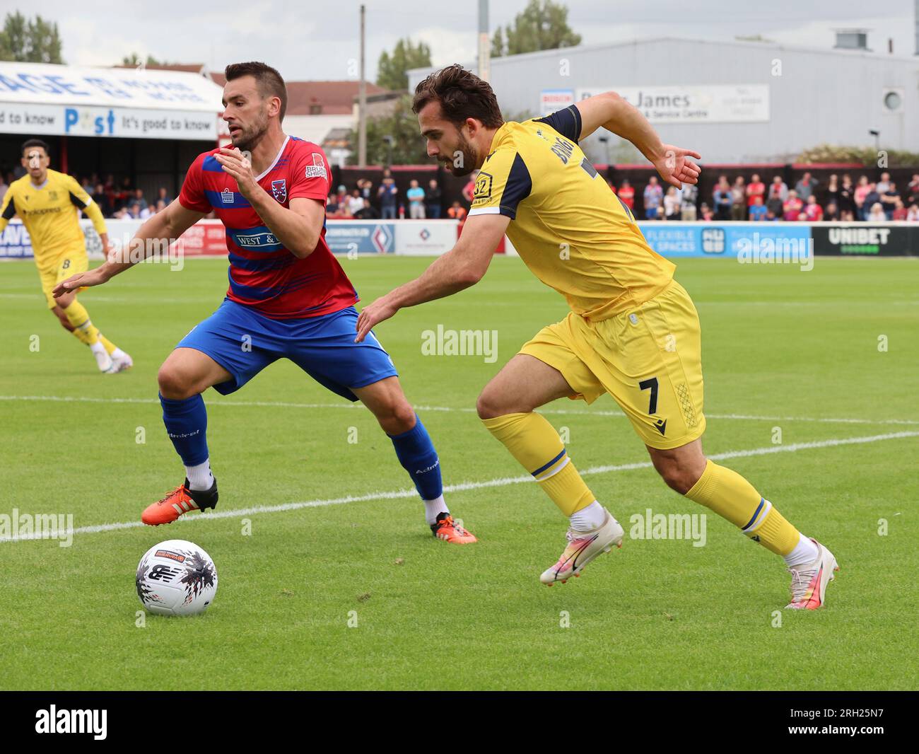 Jack Bridge de Southend United lors du match de Ligue nationale entre Dagenham et Redbridge contre Southend United à Victoria Road, Dagenham le 12e. Banque D'Images