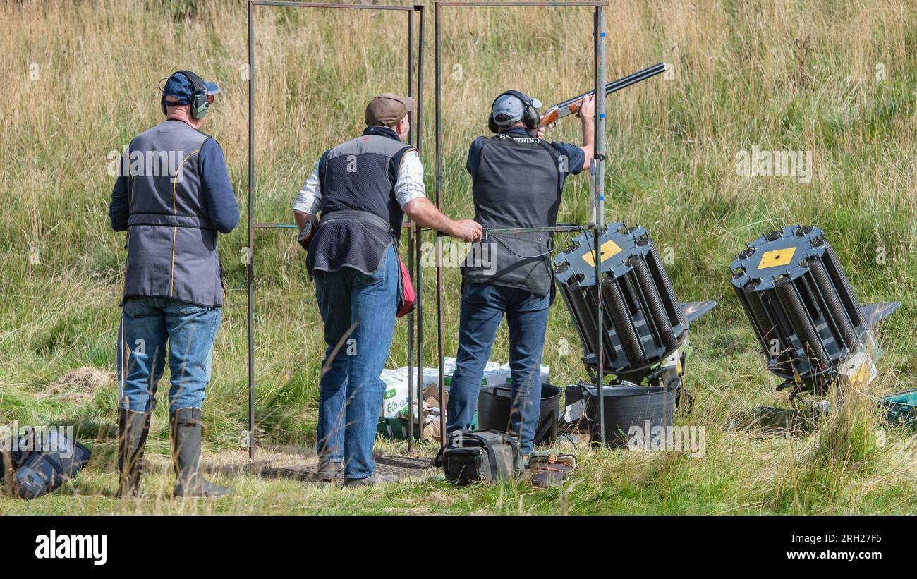 Harboro Rocks Clay Shoot Family Fun Day 2023 Banque D'Images