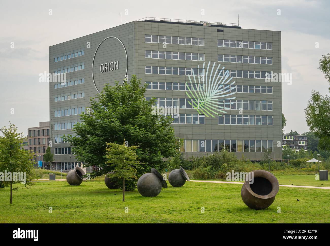 Wageningen, pays-Bas, 11.08.2023, bâtiment Orion, qui fait partie de l'Université de Wageningen et de la recherche Banque D'Images