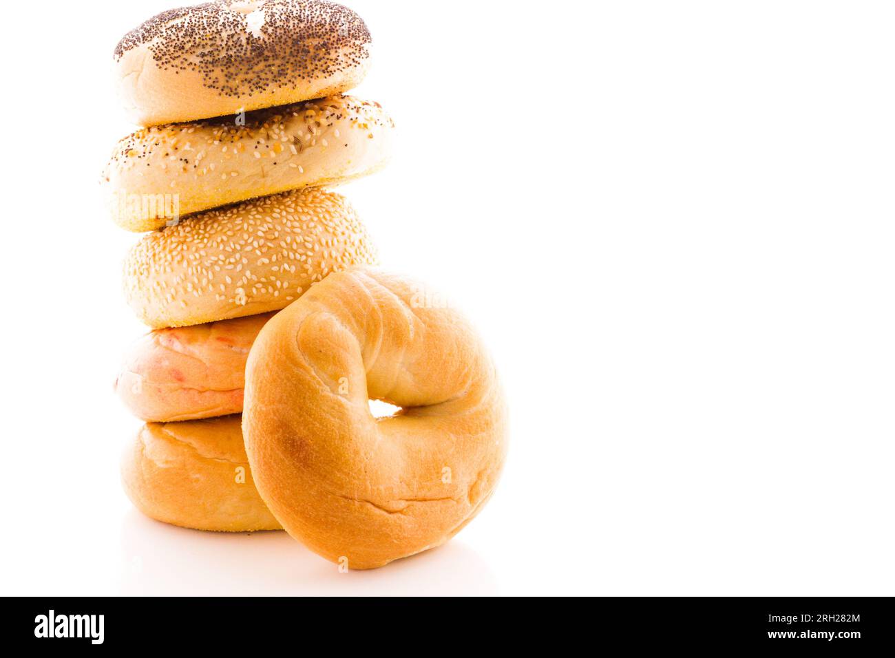 Bagels frais Banque D'Images