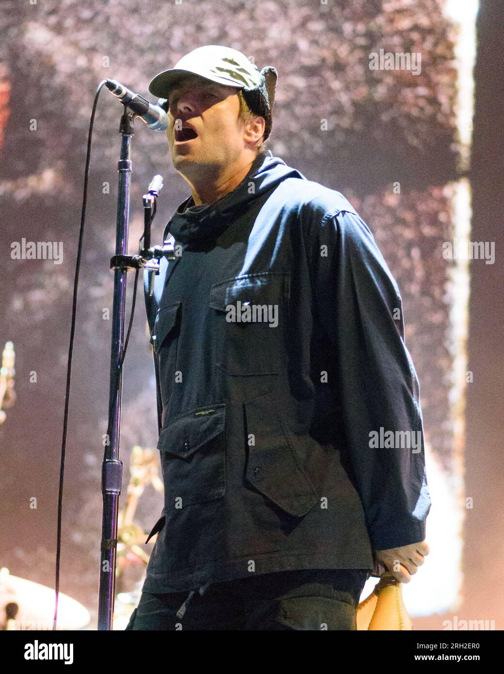 Boardmasters Festival, Newquay - Liam Gallagher en tête d'affiche samedi soir dans une exclusivité britannique pour le festival Cornish. Samedi 12 août. Crédit Graham Tarrant/Alamy Live News Banque D'Images