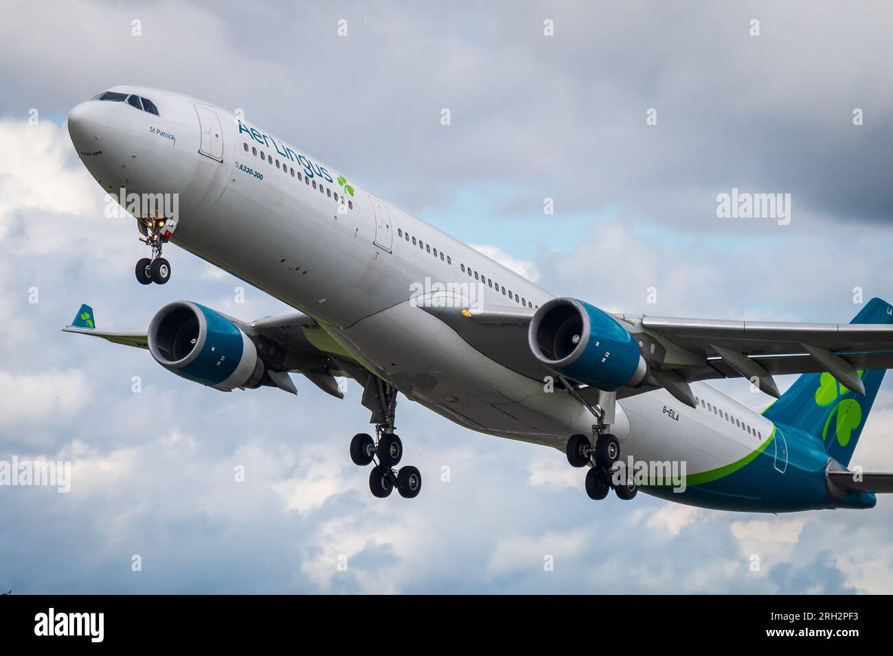 Aer Lingus Airbus A330-302. Banque D'Images