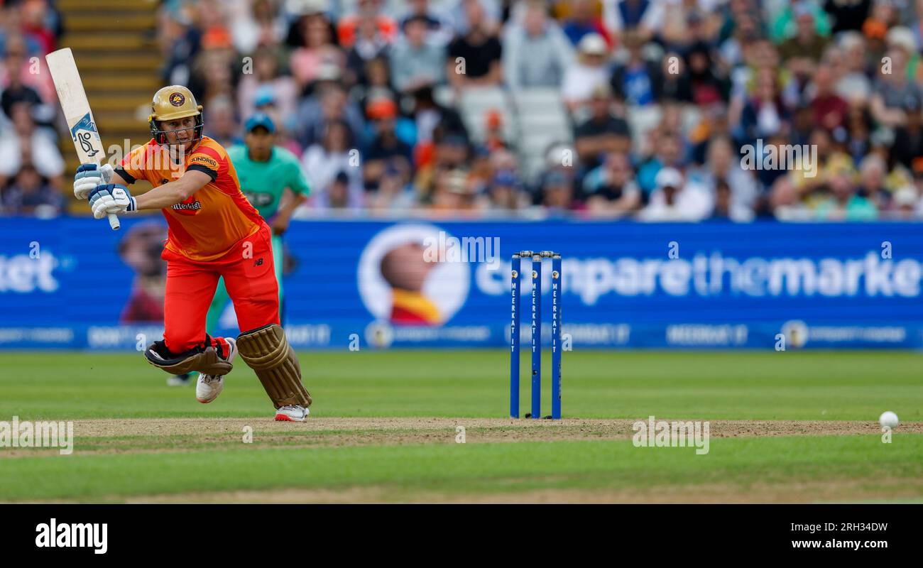 Edgbaston, Birmingham, Royaume-Uni. 13 août 2023. The Hundred Womens Cricket, Birmingham Phoenix versus Oval invincibles ; Sophie Devine de Birmingham Phoenix Credit : action plus Sports/Alamy Live News Banque D'Images