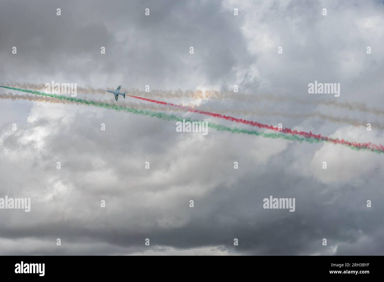 GLOUCESTERSHIRE, ANGLETERRE - 15 juillet 2023 : Royal Saudi Air Force BAE Systems Hawk MK65 Hawks au riat 2023 Banque D'Images