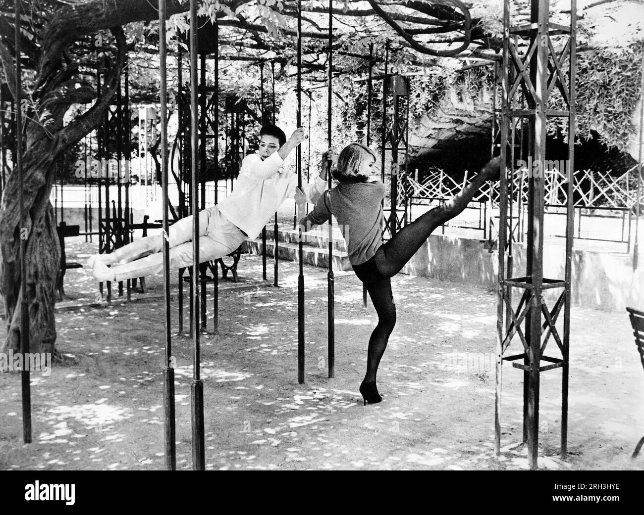 Cliff Richard, sur le tournage du film britannique, 'vacances d'été', Warner Pathe, AIP, 1963 Banque D'Images