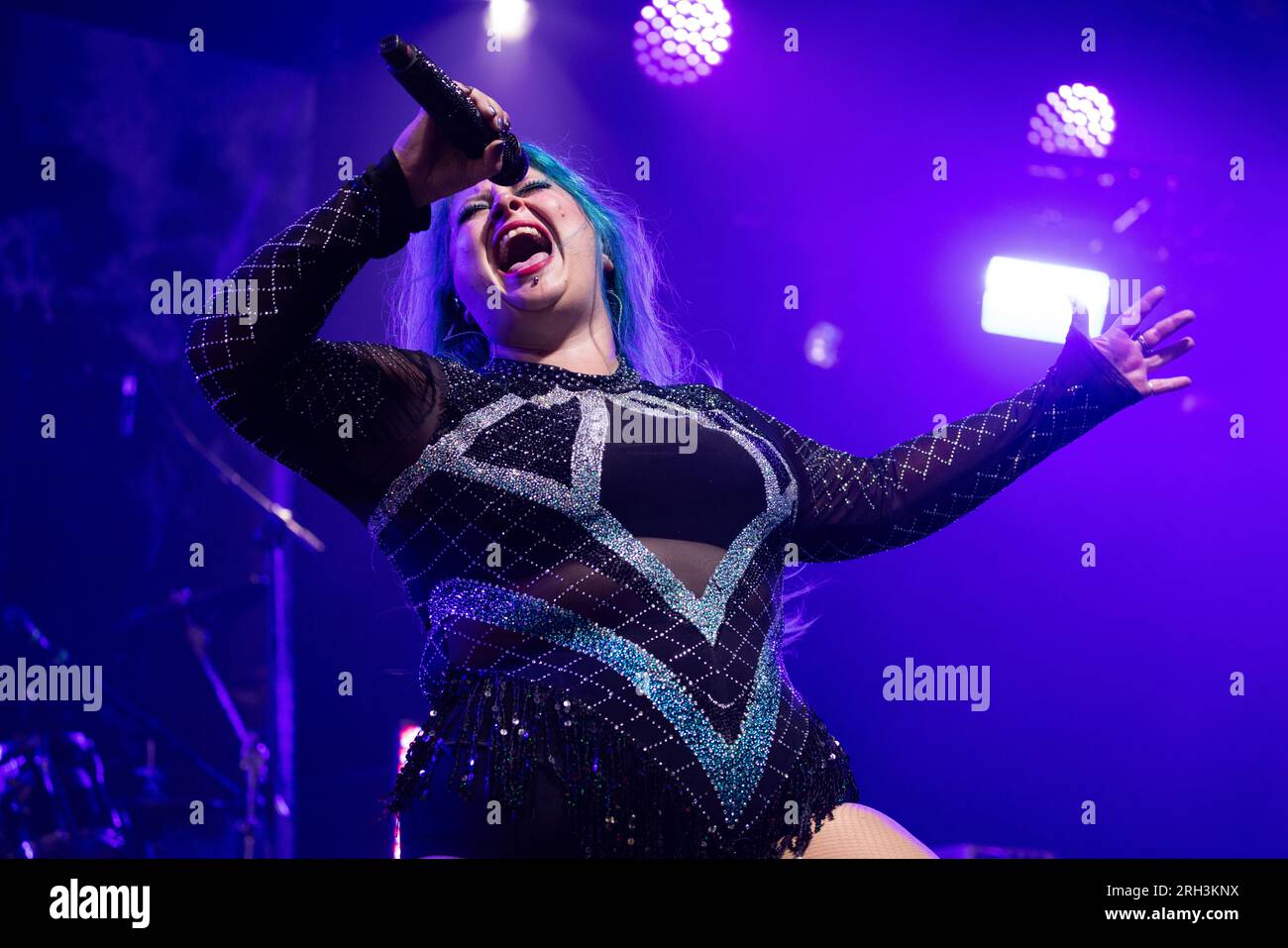 Birmingham, UK Band Dakesis, en concert au Bloodstock Open Air Festival, août 2023. Photo John Lambeth/Alamy Banque D'Images