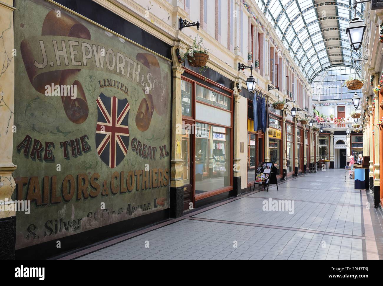 Hepworth's Arcade à Trinity Market, à Hull, East Yorkshire, Royaume-Uni Banque D'Images