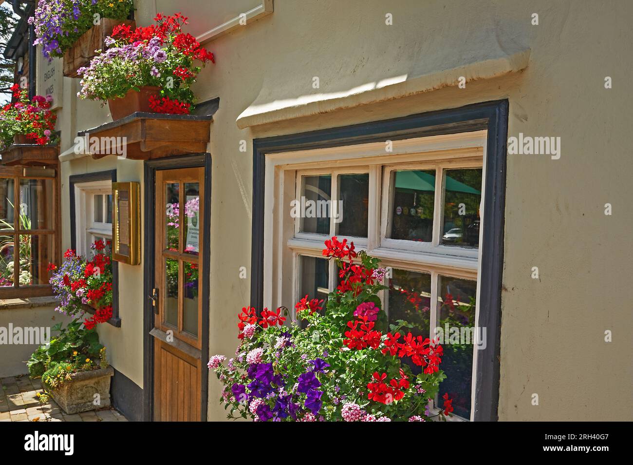 Pub anglais traditionnel 'The Samuel Palmer' dans le village Kent de Shoreham. Banque D'Images