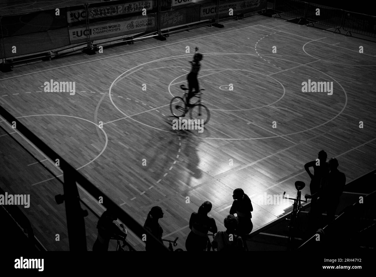 Cyclisme en salle à l'Emirates Arena pendant les Championnats du monde de cyclisme 2023 Banque D'Images
