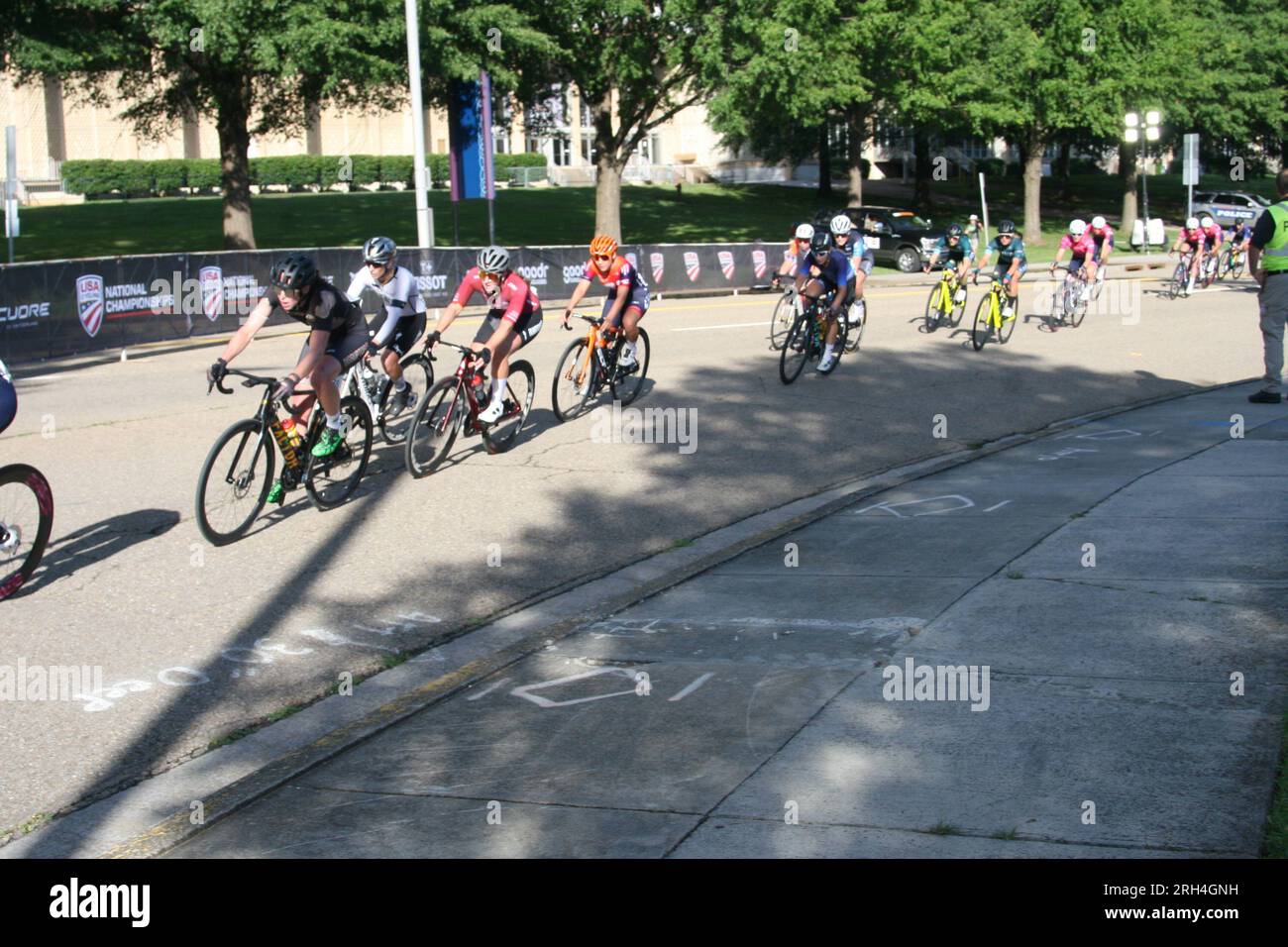 USA Cycling Pro Championships 2023 à Knoxville, Tennessee, États-Unis. Cyclisme féminin Banque D'Images