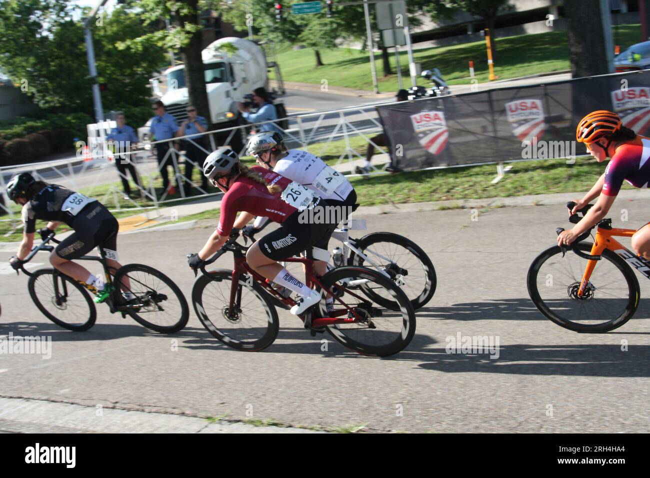 USA Cycling Pro Championships 2023 à Knoxville, Tennessee, États-Unis. Cyclisme féminin Banque D'Images