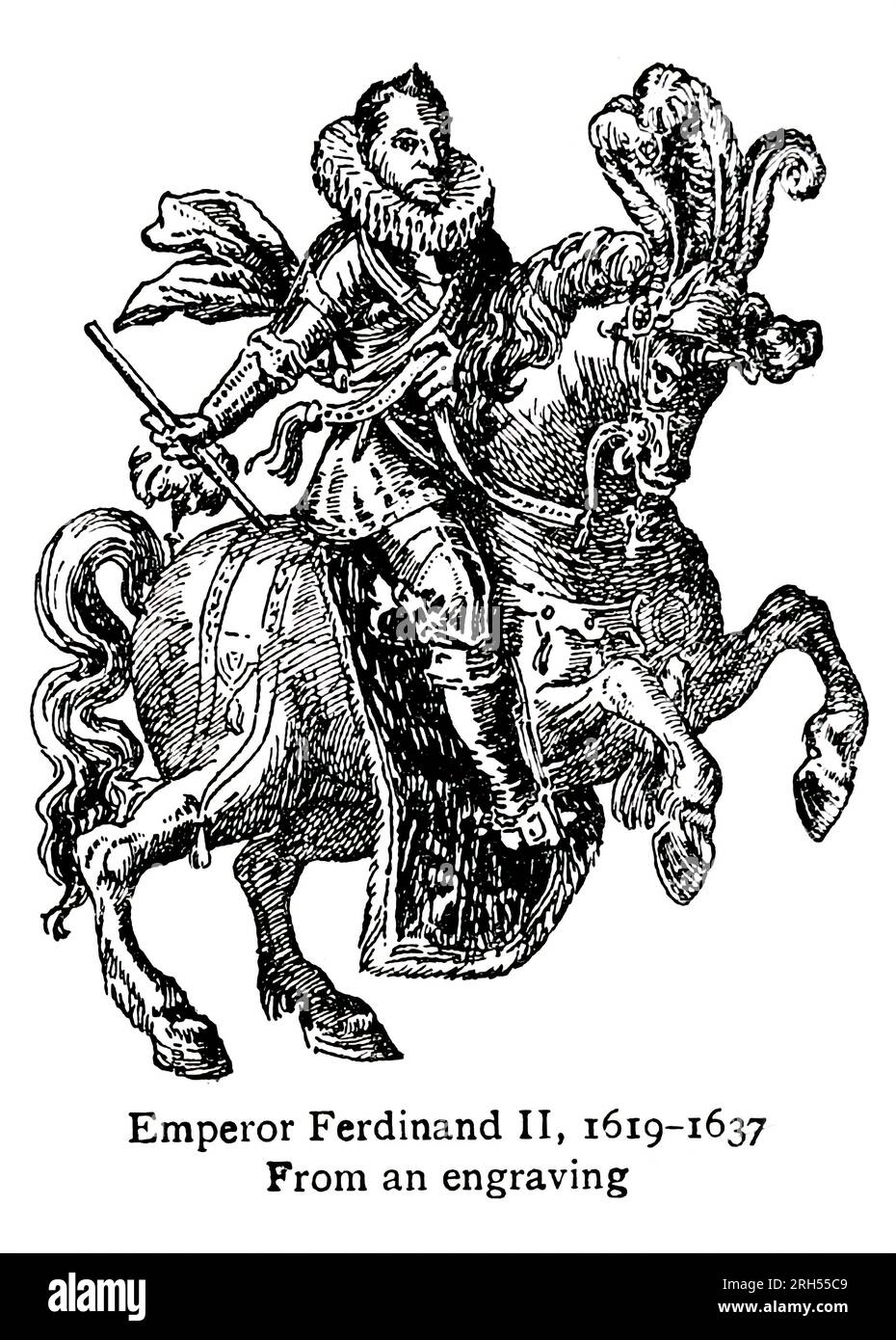 L'empereur Ferdinand II, 1619-1637 du livre « Allemagne » John Finnemore (1863-1915) était un professeur d'école britannique et écrivain de romans fictifs et de textes d'histoire et de géographie des pays - la plupart sont destinés aux jeunes lecteurs. Finnemore a contribué à des magazines populaires pour garçons de son temps tels que The Boy's Own Paper et Boys' Realm, mais il est surtout connu pour ses livres sur Teddy Lester et ses amis à Slapton, une école publique anglaise fictive. Les histoires ont une forte orientation sportive, Lester excellant au rugby, au cricket et à d'autres jeux. Il a également écrit quelques romans pour adultes. Finnemore Banque D'Images