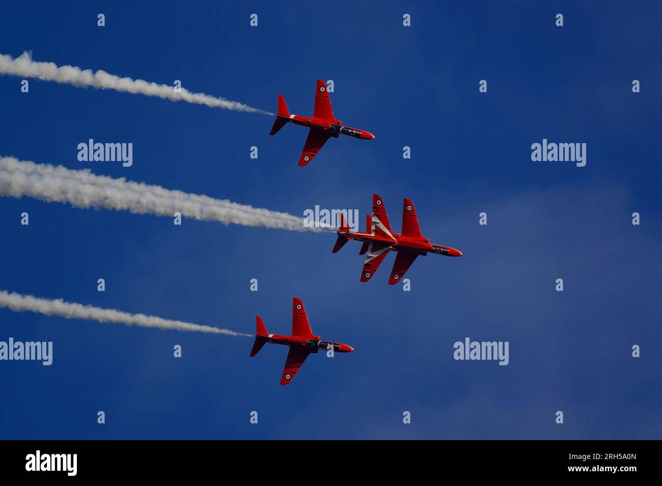 RAF, Red Arrows IWM Duxford, Banque D'Images