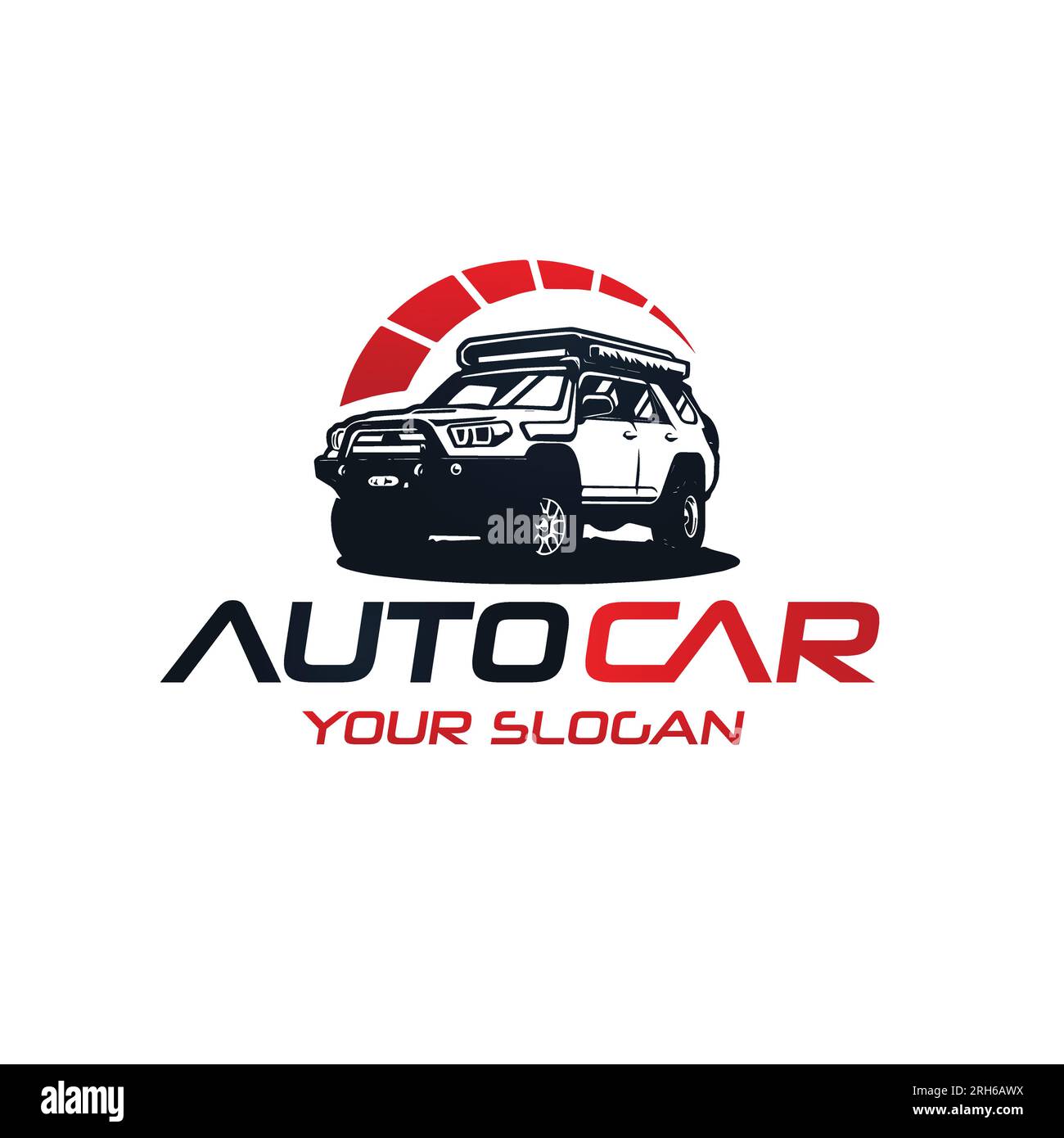 Logo de voiture, logo de marque de voiture haut de gamme Vector Design Illustration de Vecteur