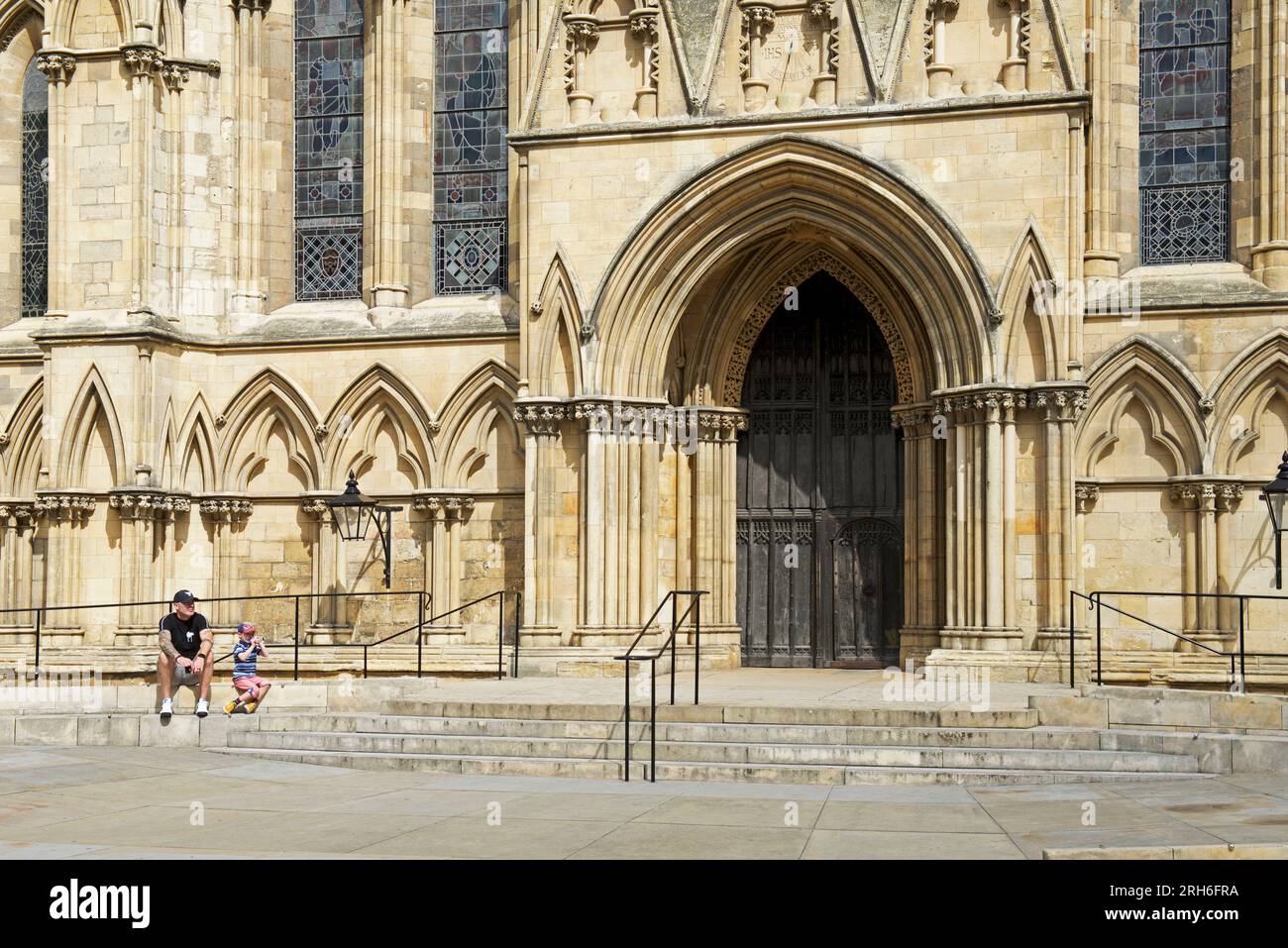 The Minster, York, North Yorkshire, Angleterre Banque D'Images