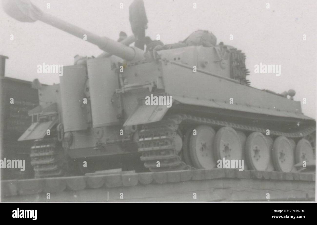 Maquette Char Tiger I Hiver 1943/44 – 1/16 Construit – Russie – HobbyBoss
