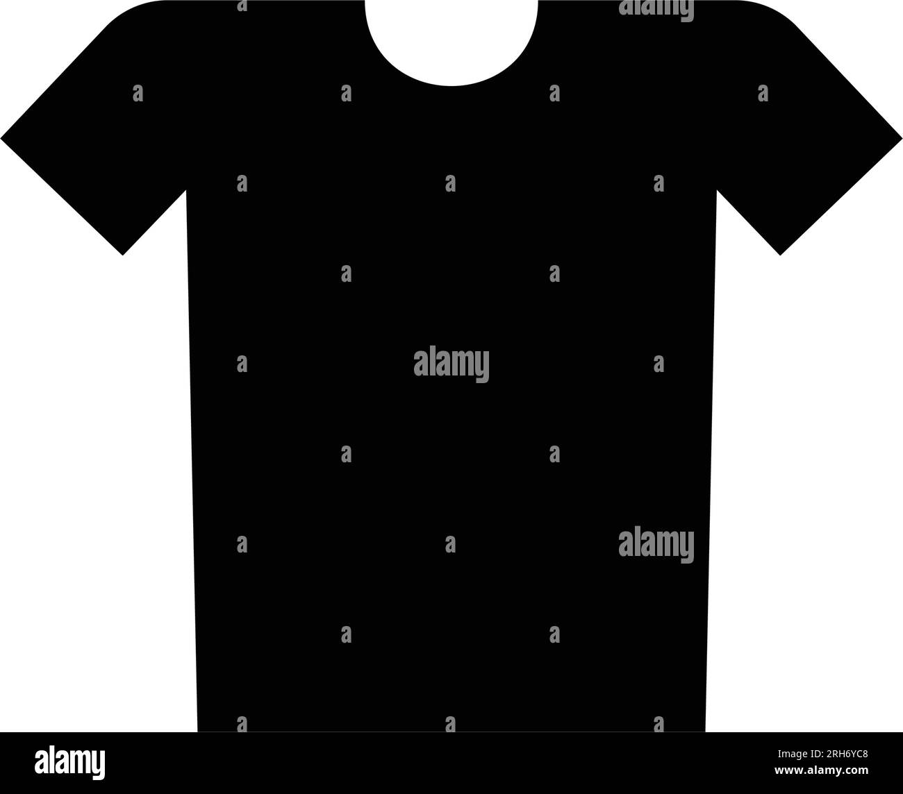 T-shirt icône simple Illustration de Vecteur