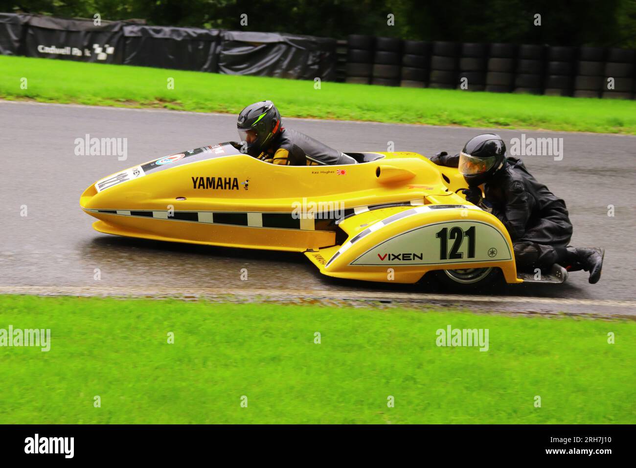 CADWELL PARK DE REPRISE DE VOITURE LATÉRALE 2023 Banque D'Images