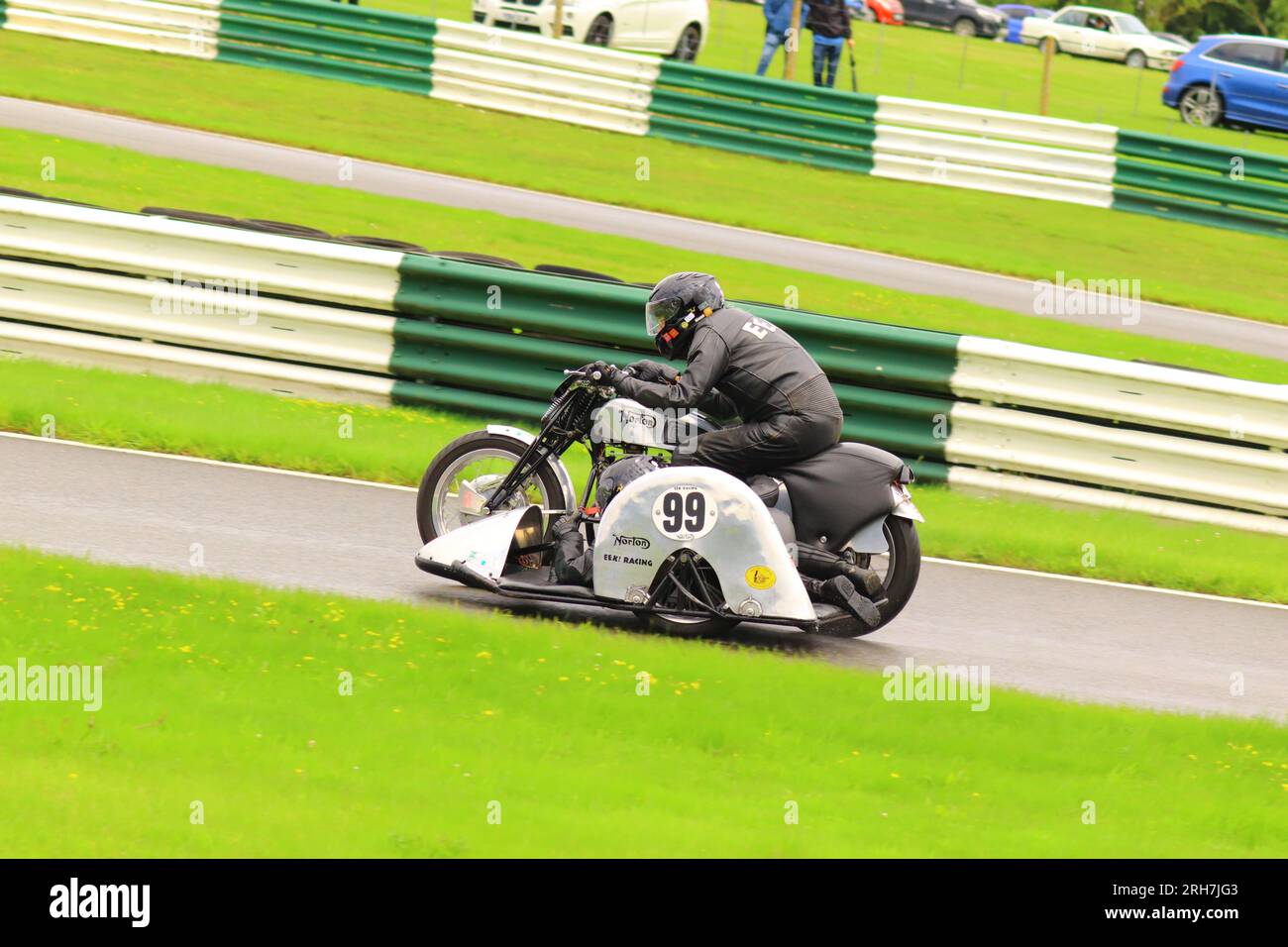 SIDE CAR RENAISSANCE CADWELL PARK du 5 au 6 août 2023 Banque D'Images