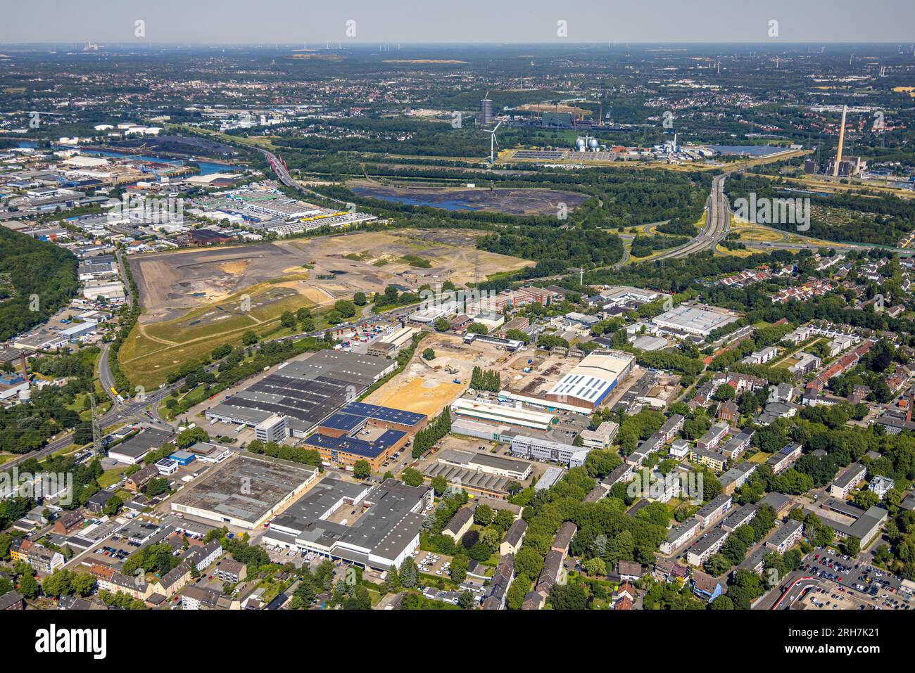 Gladbecker strasse et daniel eckhardt strasse Banque de photographies