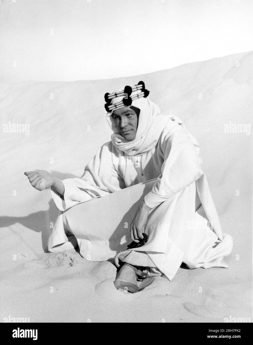 PETER O'TOOLE Screen Test en tant que T.E. Lawrence pour LAWRENCE OF ARABIA 1962 réalisateur DAVID LEAN scénario Robert Bolt et Michael Wilson producteur Sam Spiegel Horizon Pictures / Columbia Pictures Corporation Banque D'Images