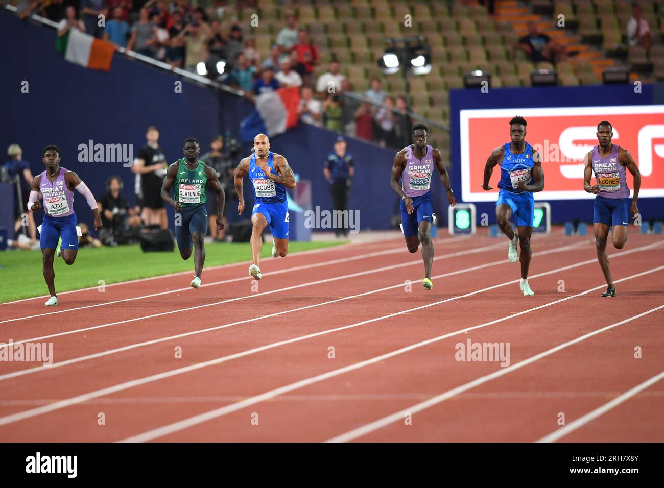 100m men final Banque de photographies et d'images à haute résolution -  Alamy
