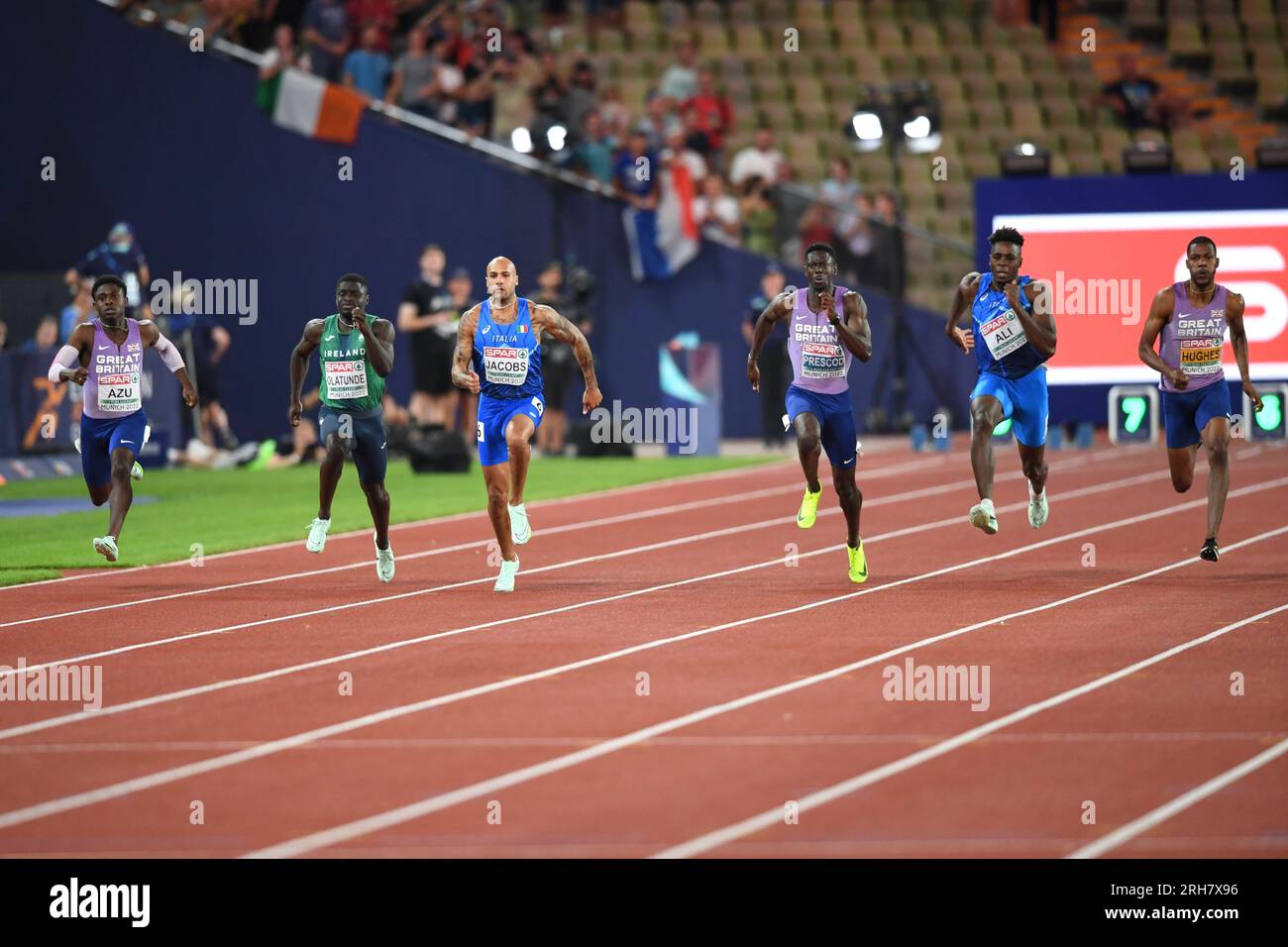 100m men final Banque de photographies et d'images à haute résolution -  Alamy