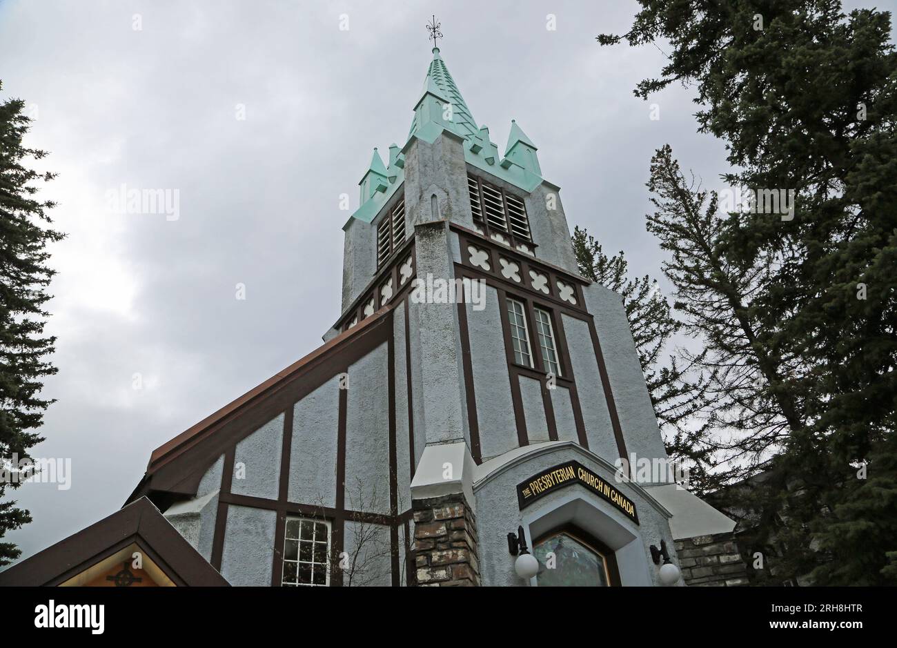 Tour de l'église presbytérienne, Canada Banque D'Images