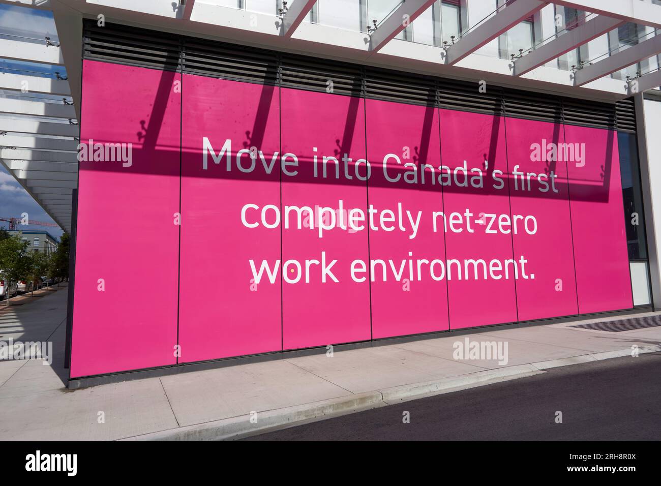 Campus collaboratif main Alley environnement de travail net-zéro adjacent à la zone industrielle Mount Pleasant de Vancouver, C.-B., Canada Banque D'Images