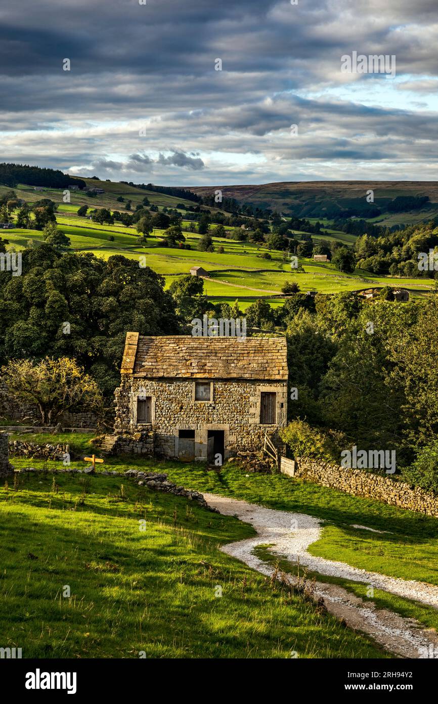 Nidderdale ; Blayshaw Barn ; Yorkshire Dales ; Royaume-Uni Banque D'Images
