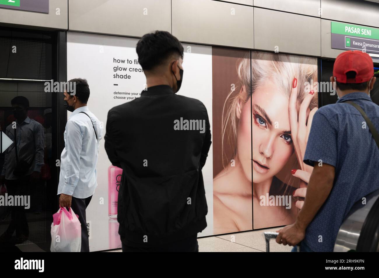 Kuala Lumpur Mass Rapid Transit , Malaisie Banque D'Images