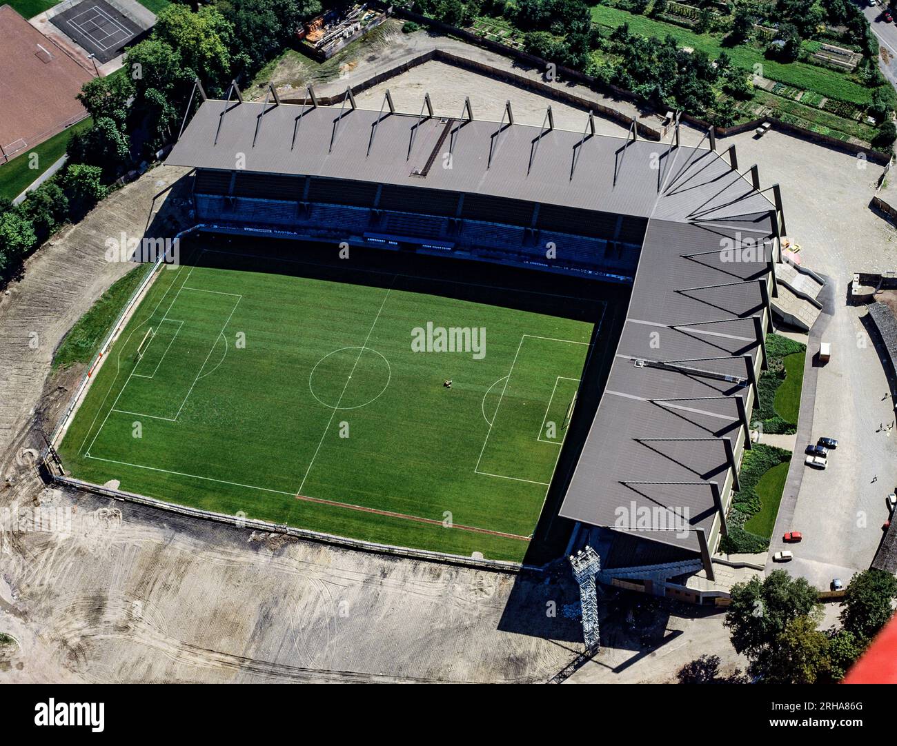 Fanion Racing Club De Strasbourg – Glasgow Rangers, Coupe UEFA, Stade Meinau