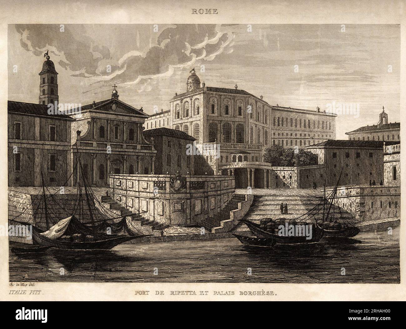 Port de ripetta Banque de photographies et d’images à haute résolution ...