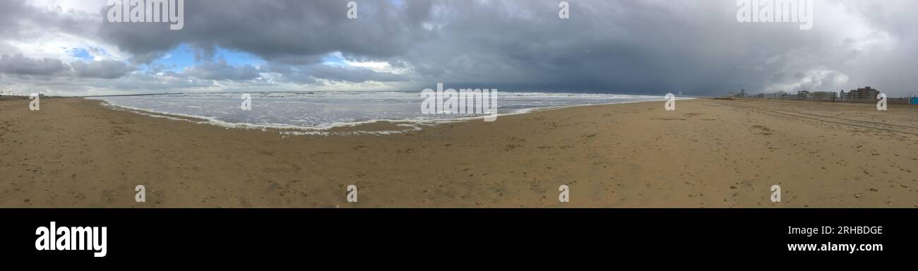 Plage de Scheveningen Banque D'Images