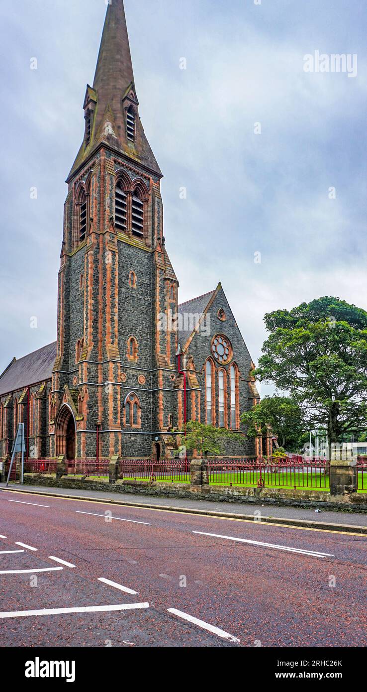 St Comgalll's Church of Ireland, Castle Street, Bangor, County Down, Irlande du Nord. Banque D'Images