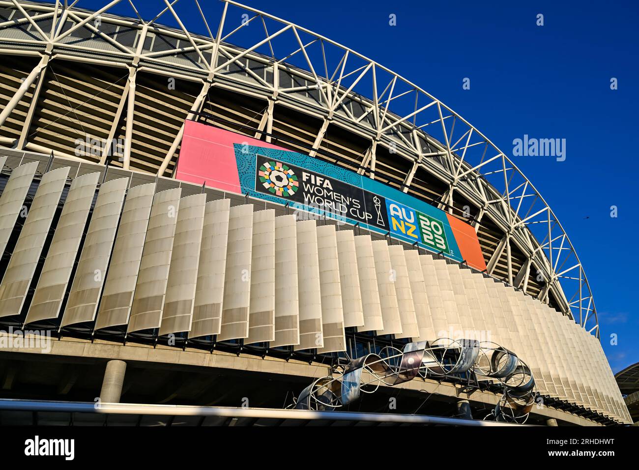 Sydney, Nouvelle-Galles du Sud, Australie, Stadium Australia coupe du monde féminine de la FIFA 2023 demi-finale match Australie - Angleterre au Stadium Australia (Accor Stadium) 16 août 2023, Sydney, Australie. (Keith McInnes/SPP) crédit : SPP Sport Press photo. /Alamy Live News Banque D'Images