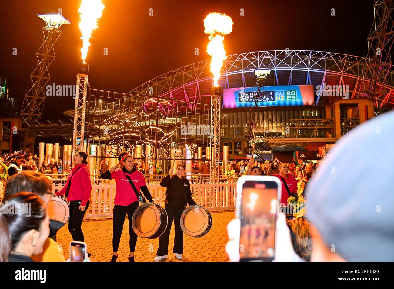 Sydney, Nouvelle-Galles du Sud, Australie, Stadium Australia coupe du monde féminine de la FIFA 2023 demi-finale match Australie - Angleterre au Stadium Australia (Accor Stadium) 16 août 2023, Sydney, Australie. (Keith McInnes/SPP) crédit : SPP Sport Press photo. /Alamy Live News Banque D'Images