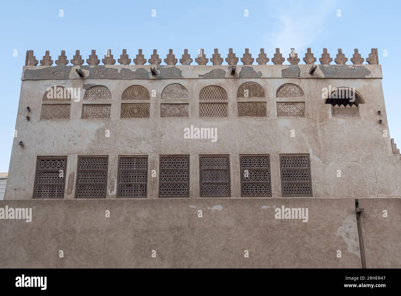 Palais historique de Bait Shaikh Salman (Manama Bahreïn) Banque D'Images