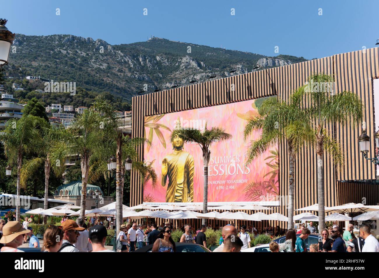 Place du Casino à Monte Carlo, Monaco Banque D'Images