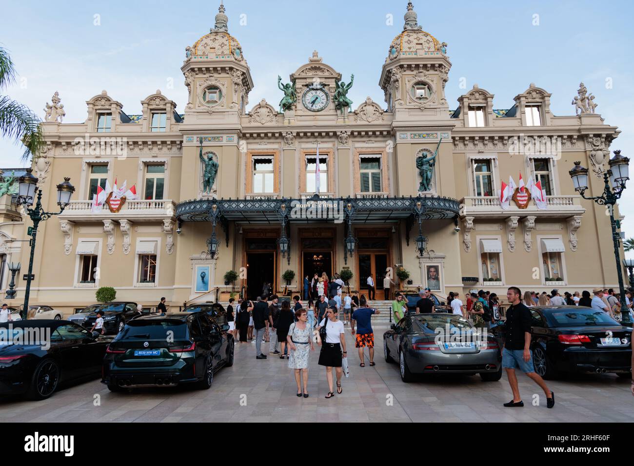 Casino de Monte Carlo, Monaco Banque D'Images