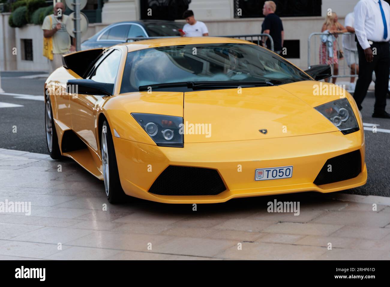 Lamborghini Murcielago supercar à Monte Carlo Banque D'Images