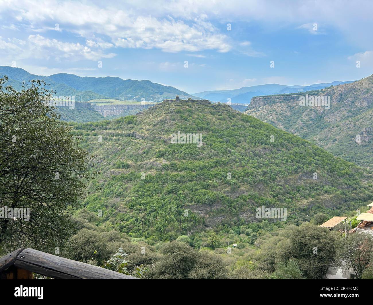 Beau paysage naturel. Vue à Dsevank de Zarni-Parni, province de Lori, Arménie Banque D'Images