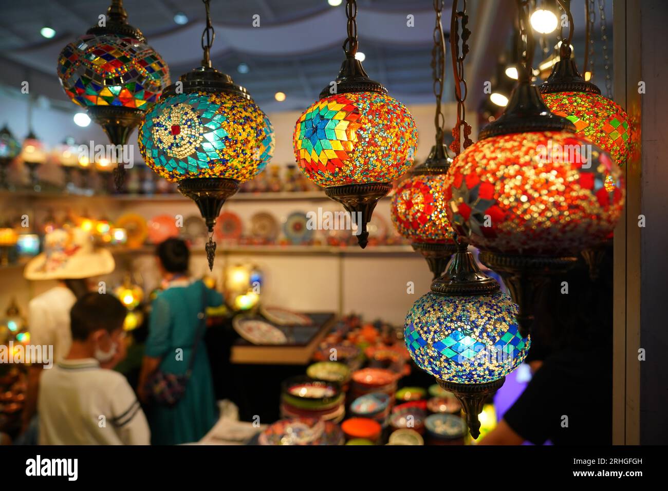 ** CHINE CONTINENTALE, HONG KONG, MACAO ET TAIWAN OUT** les produits de Turquie sont exposés à la septième exposition Chine-Asie du Sud à Kunming City, au sud Banque D'Images