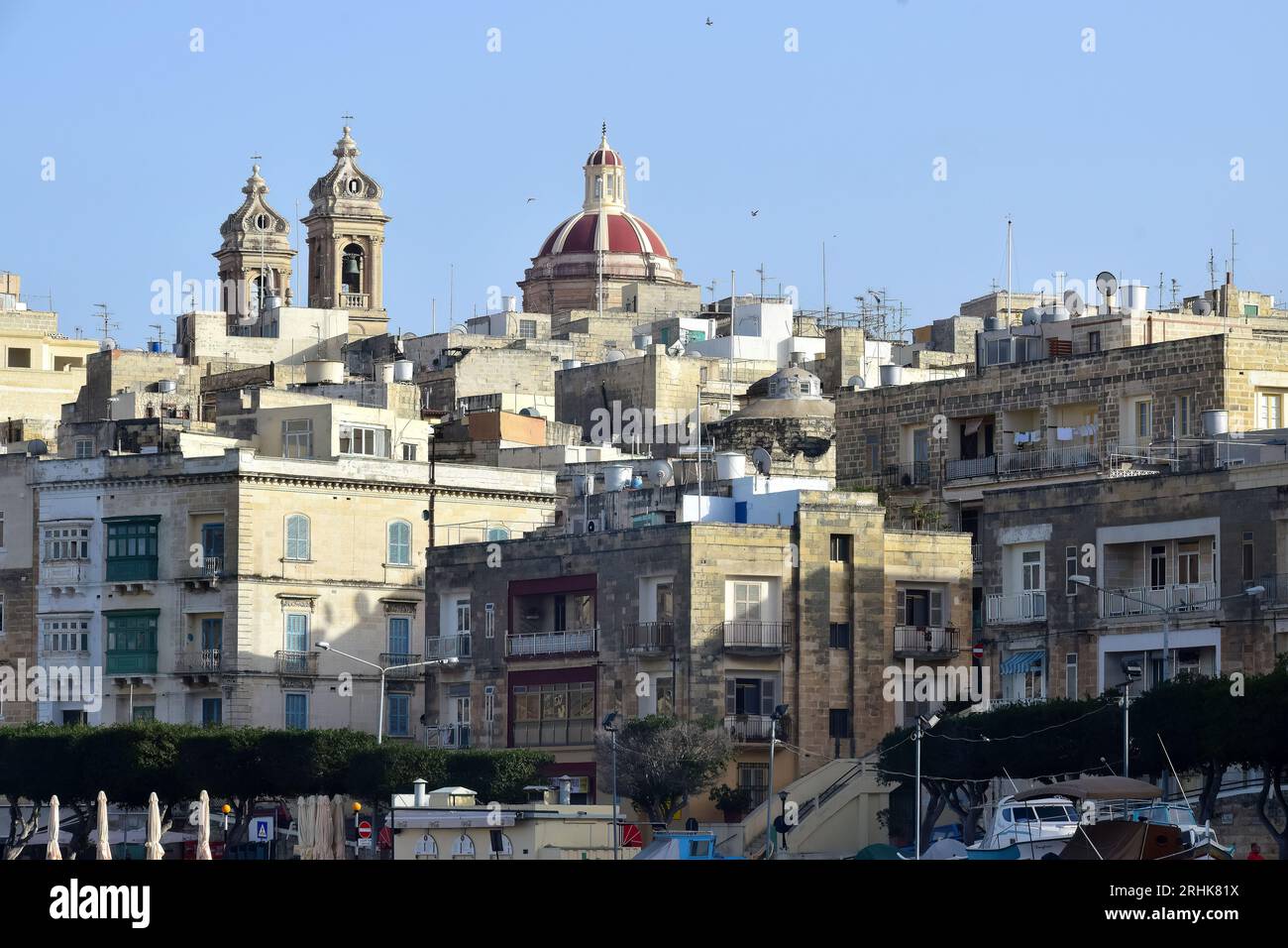 Vittoriosa - Birgu, Malte, Europe Banque D'Images