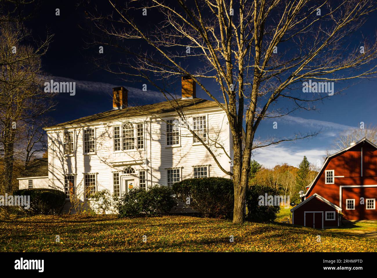 Maison Sumner-Carpenter   Eastford, New York, USA Banque D'Images