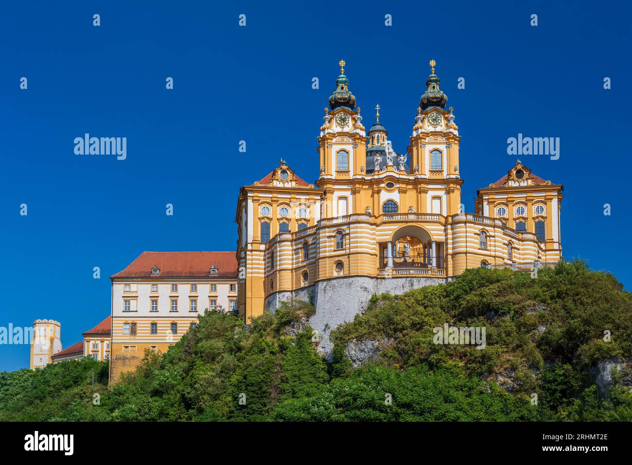 monast-re-de-l-abbaye-de-melk-banque-de-photographies-et-d-images